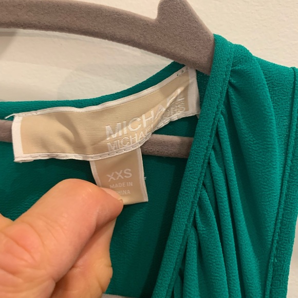 Floaty long green dress by Michael Kors new without tags - Picture 4 of 8